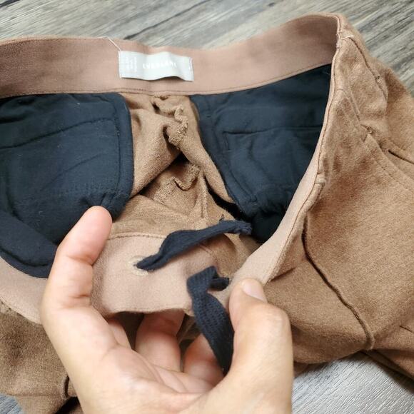 Everlane Women The Dream Pleated Pants Tan Size Small - Picture 8 of 9